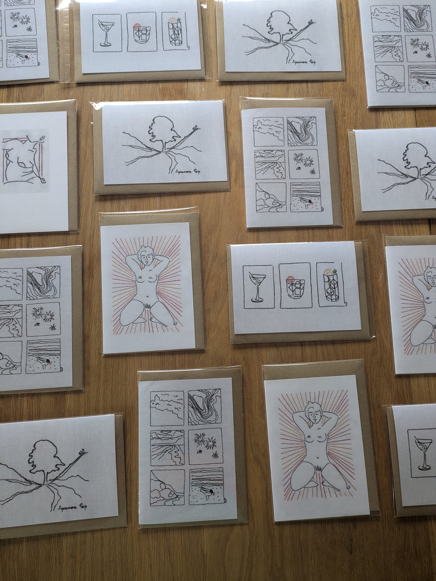 Favourite Drinks Greetings Card