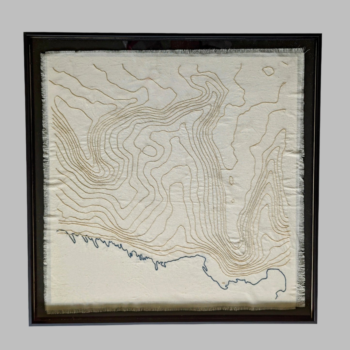 A contour map of Encombe & Swyre Head